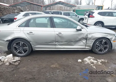 2017 Audi A4 2.0T Premium from USA, damaged, VIN WAUENAF4XHN040766